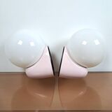 Pair of vintage Erref wall lights for Tissot space age