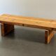 Roland Wilhelmson's pine coffee table / bench