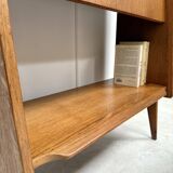 Scandinavian secretary with compass feet