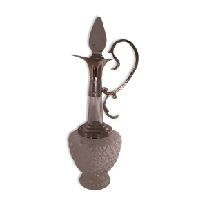 Aiguière en métal argenté