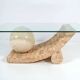 Mactan Stone Coffee Table by Magnussen Ponte, 1980s