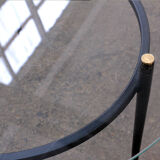 Round coffee table from the 1950s