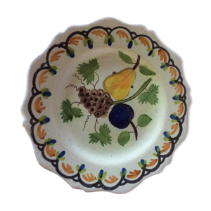 Assiette ancienne en