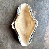 Gien ironware sauceboat, "Chardons" service