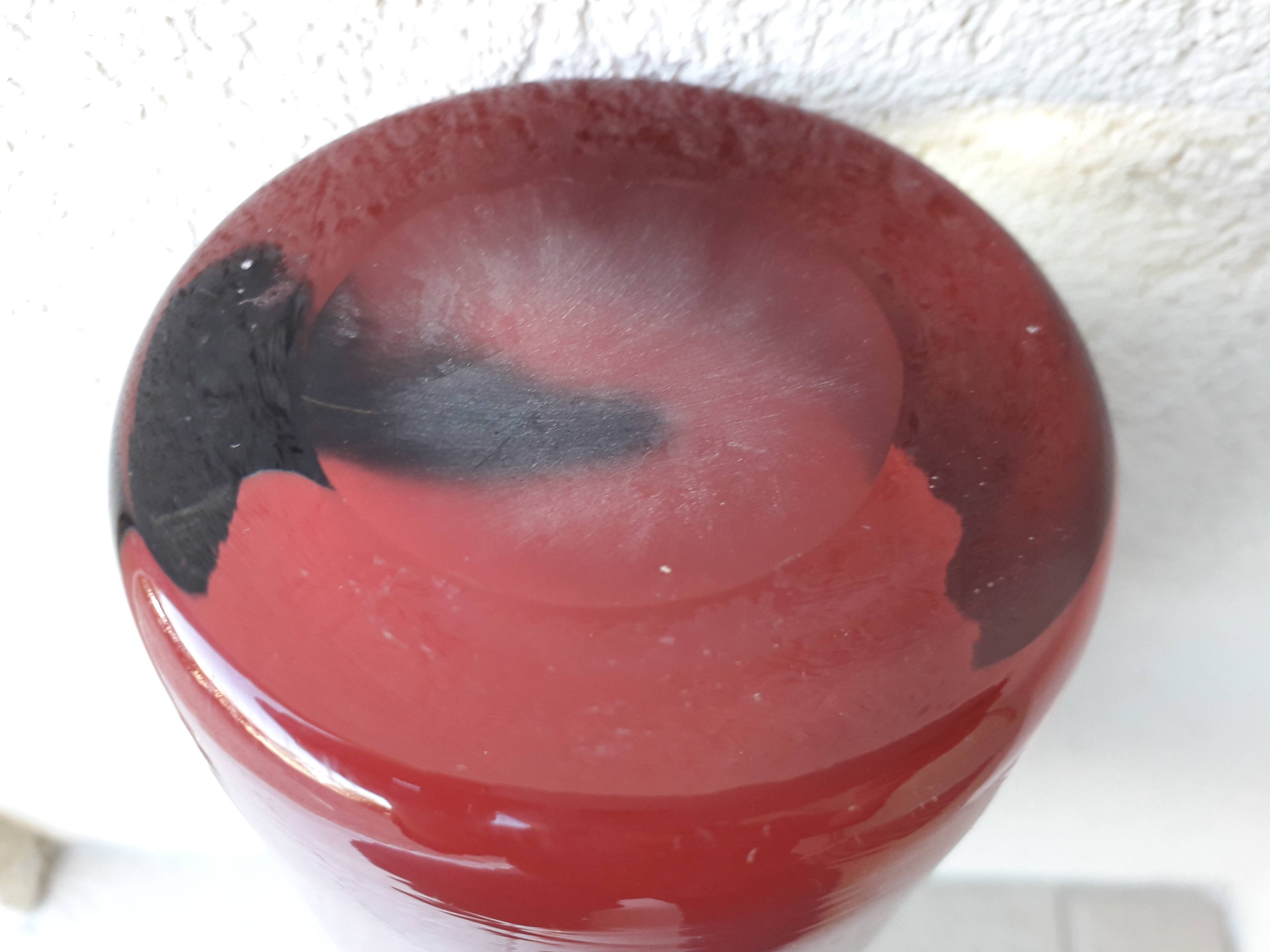 Single-stem glass vase