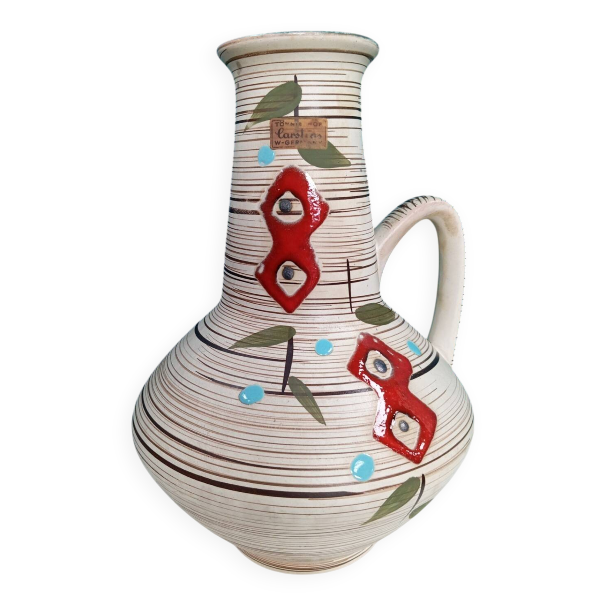 West Germany ceramic vase from the 60s