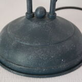 Table lamp in metal and frosted glass by Jean-Pierre Ryckaert, collection "Louisiane" 60's
