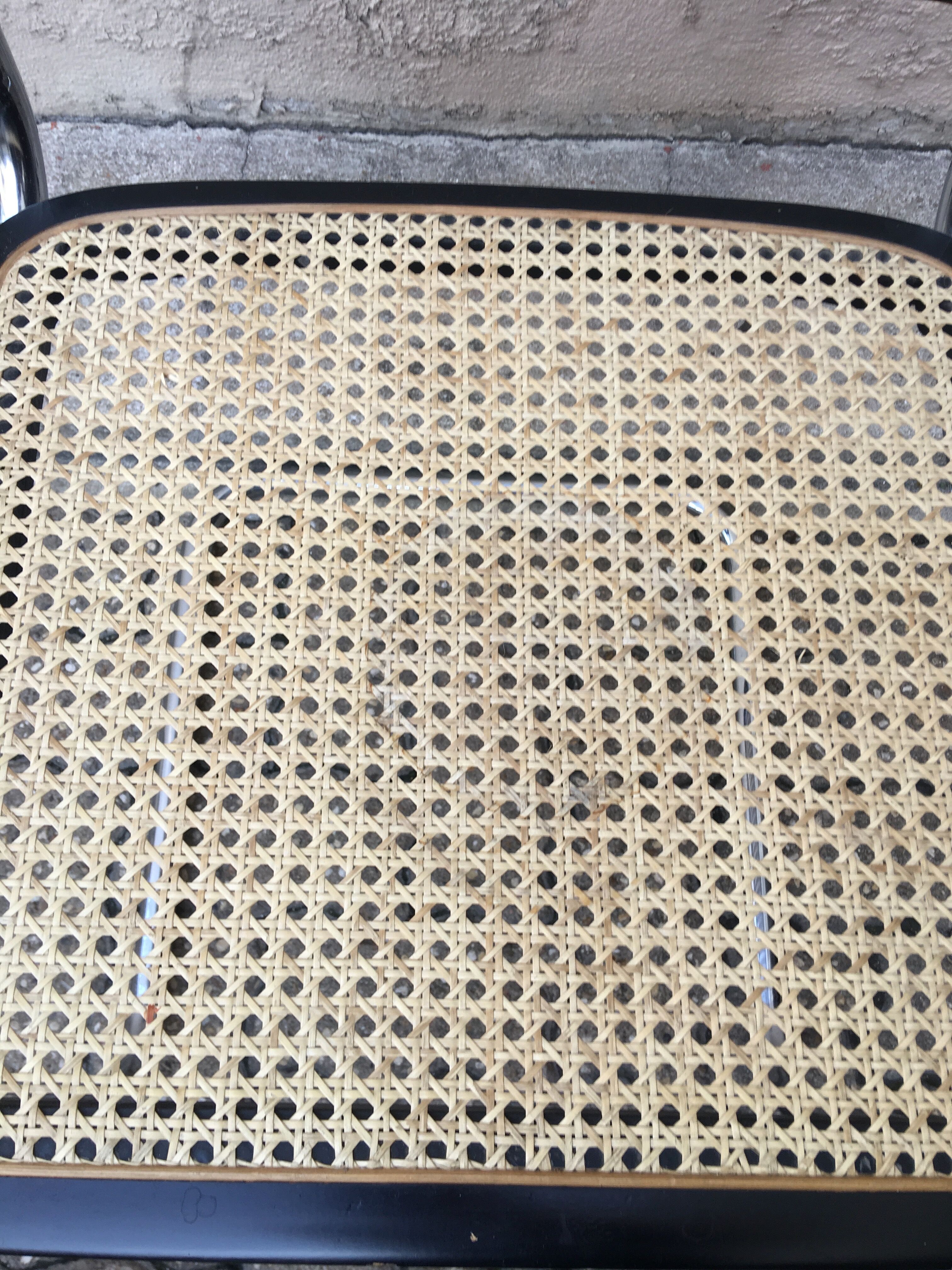 Cesca B32 chairs by Marcel Breuer