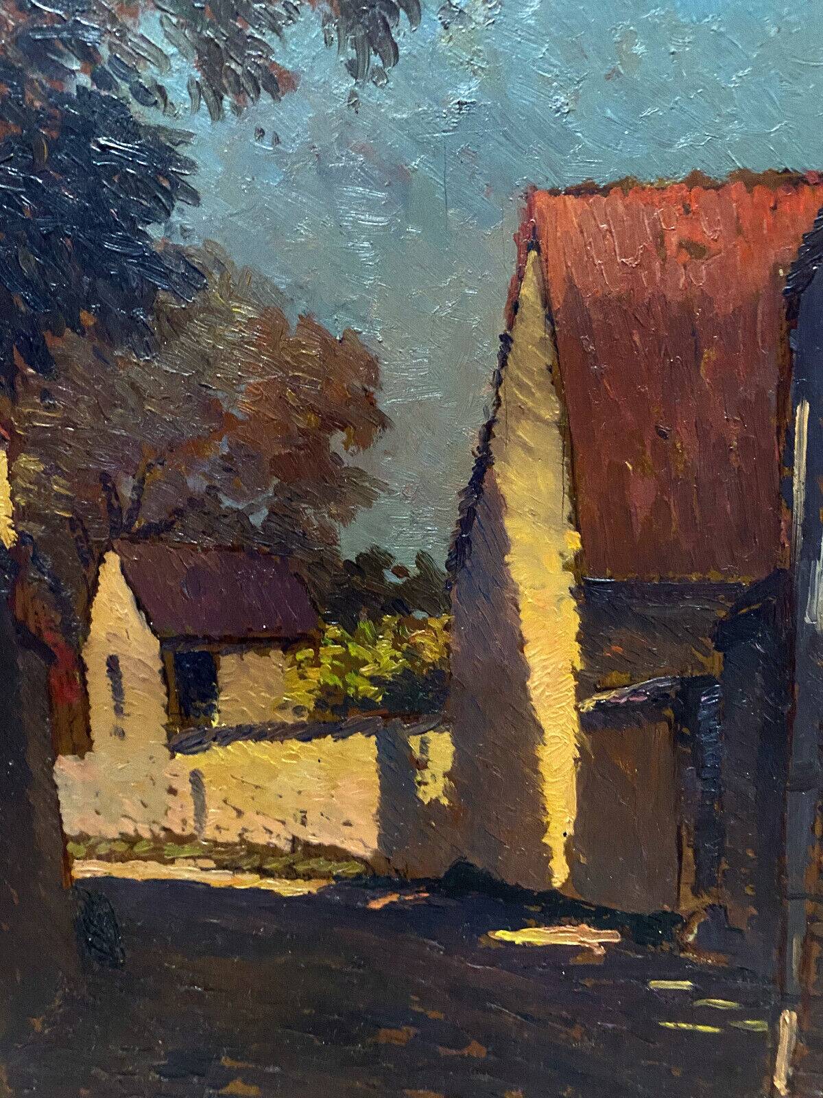 HSP painting "Savigny" (Côte d'Or) by Gaetan Montagney