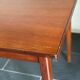 Table à manger extensible en teck vintage