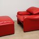 Maralunga armchair and ottoman – Vico Magistretti for Cassina
