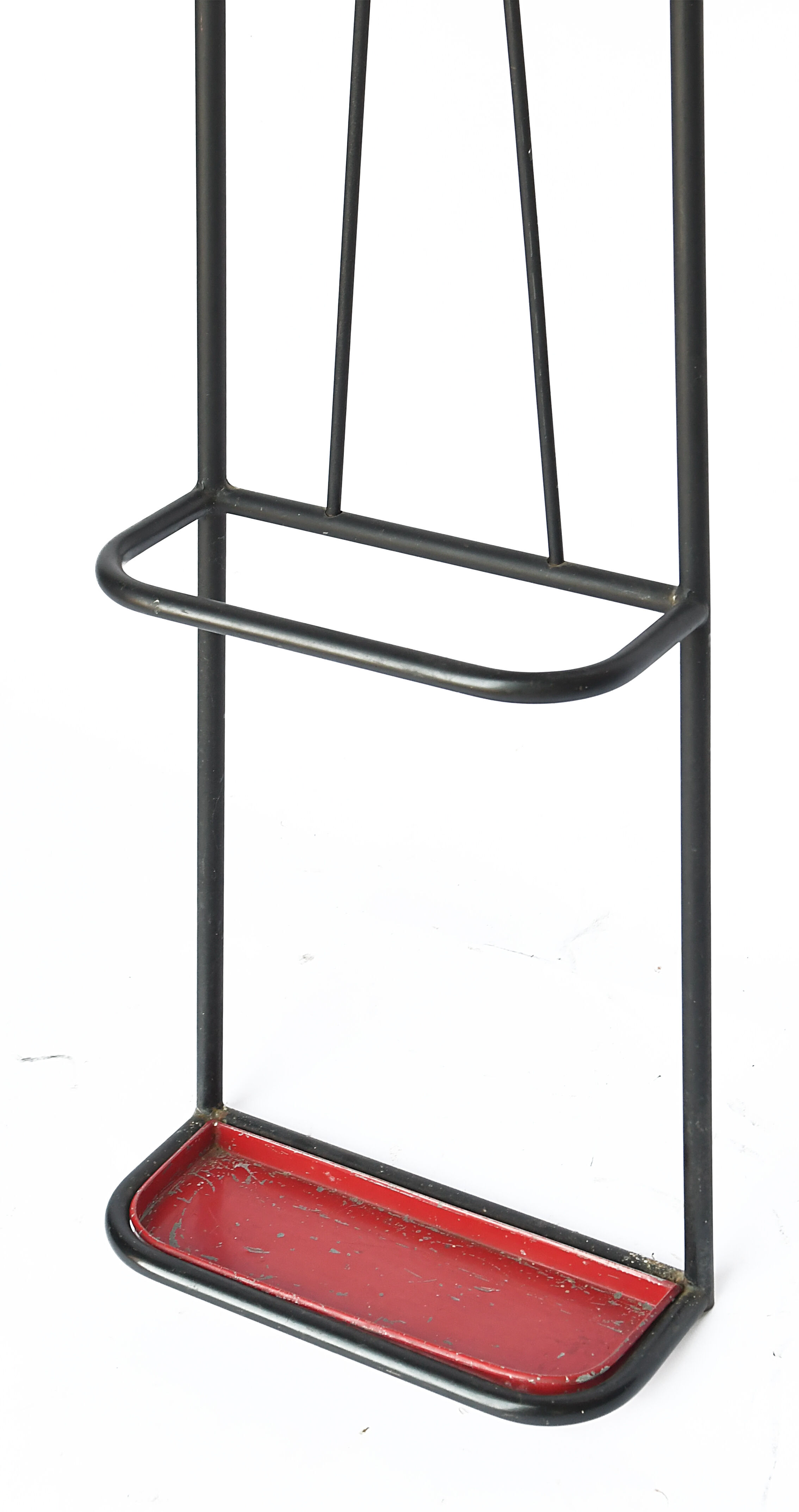 Vintage wall coat rack