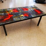 Table basse vintage années 70