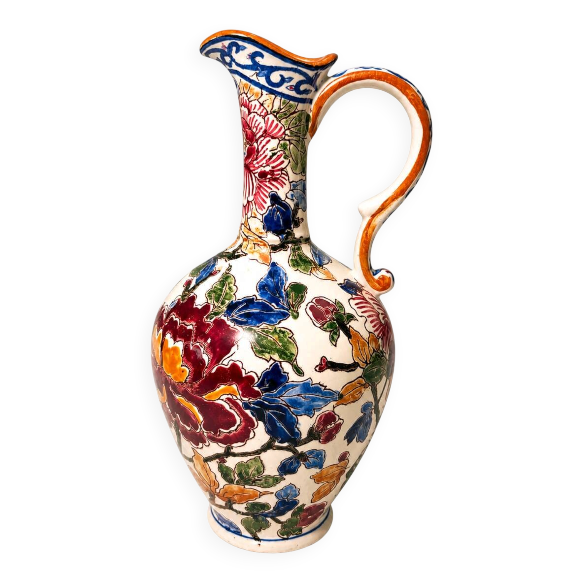 Aiguiere faience de gien