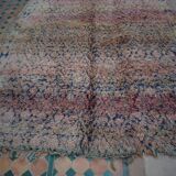 Vintage moroccan berber rug, 228x190 cm