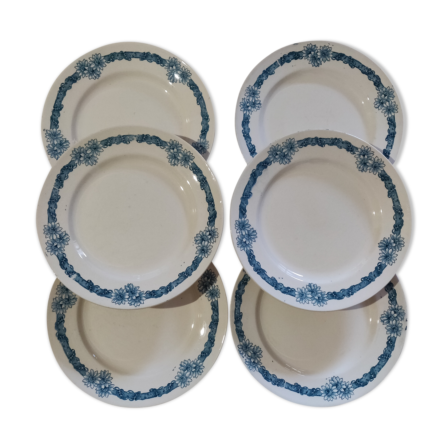 Longchamp Flat Plates "Denise" in Iron Land