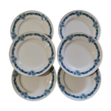 Longchamp Flat Plates "Denise" in Iron Land