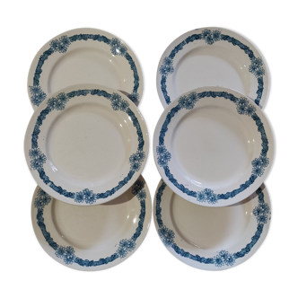 Longchamp Flat Plates "Denise" in Iron Land