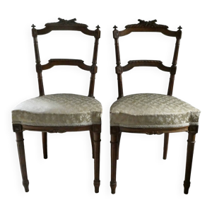 paire de chaises volantes - louis