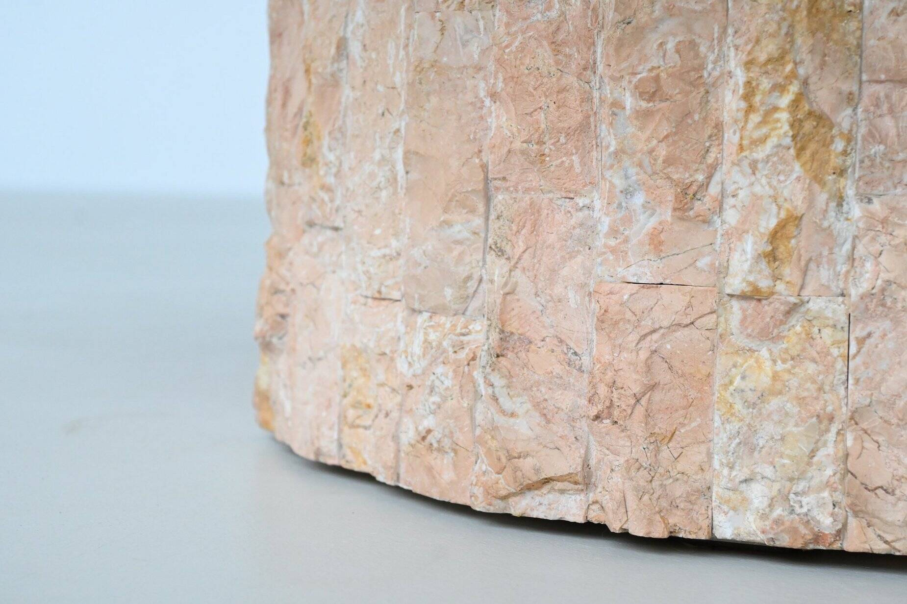 Magnussen Ponte Mactan stone coffee table Belgium 1970