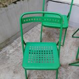 Public garden folding chair