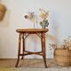 Vintage rattan side table or coffee table – 1960s Riviera style