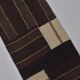 Black And White Handwoven Kilim Runner sku3842