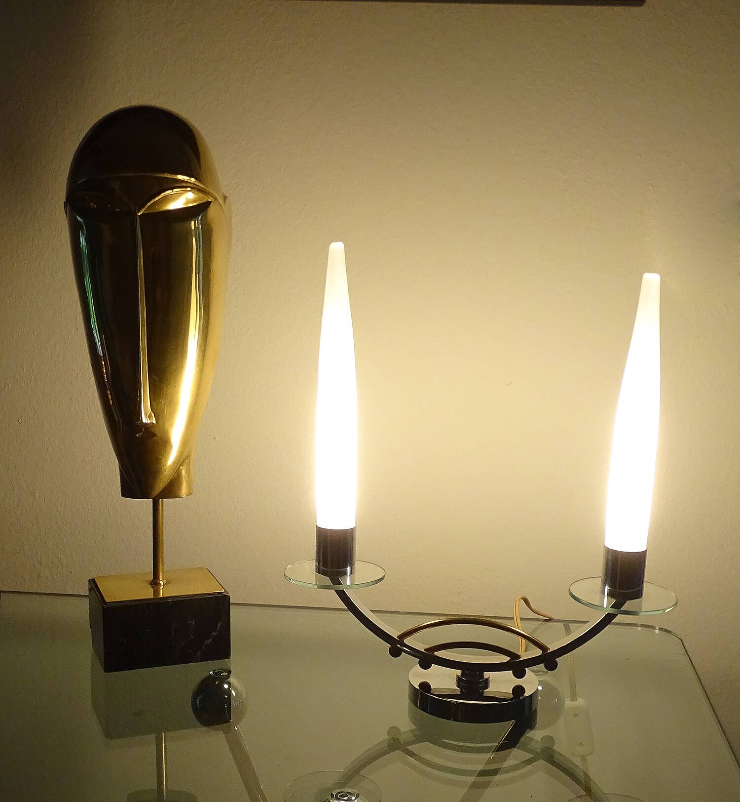 Pair of Art Deco Lamps
