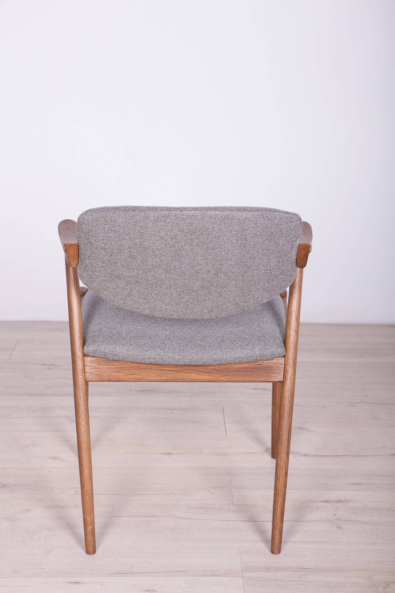 Model 42 oak dining chairs by Kai Kristiansen for Schou Andersen, 1960s, set of 4