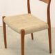 Suite de 6 chaises Niels O Möller modèle 77' Dukkerup