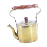 Old brass kettle