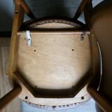 4 Baumann chairs, 1960s