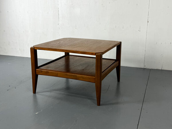 Table basse scandinave en teck et formica, années 1960.