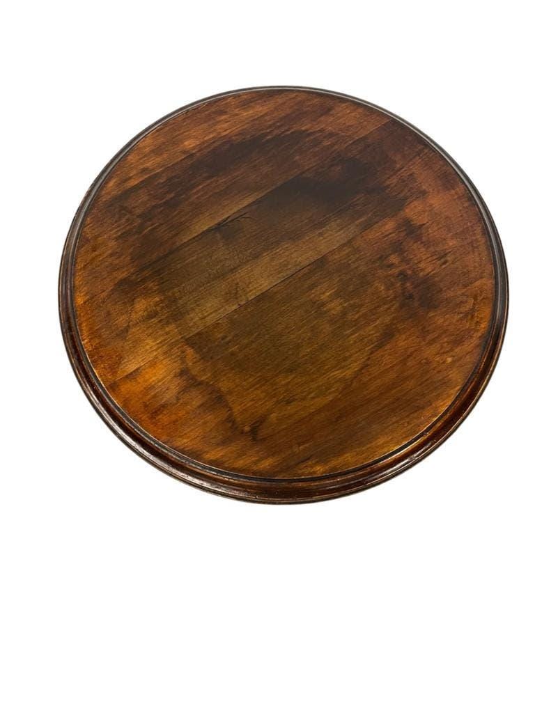 Vintage wooden side table / plant table