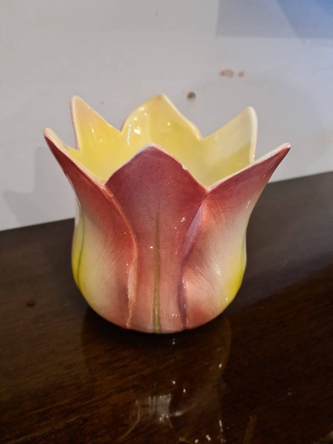 Pair of art nouveau plants signed delphin massier vallauris