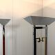 Arte Lumen floor lamps chrome & brass 1970’s, set of 2
