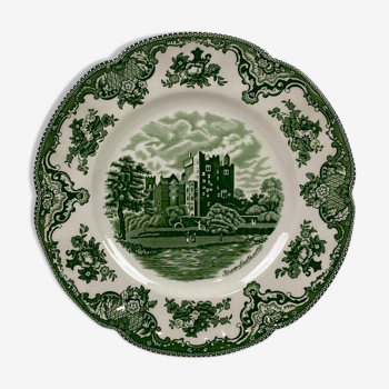 Assiette anglaise déco verte « Johnson Brothers »