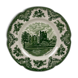 "Johnson Brothers" green English deco plate