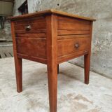 Antique work table side table or kitchen island