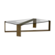 Romeo Rega brass coffee table