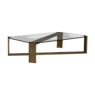 Romeo Rega brass coffee table