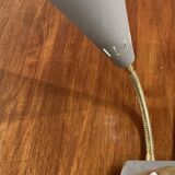 Double metal wall lamp, Scandinavian design 1950.