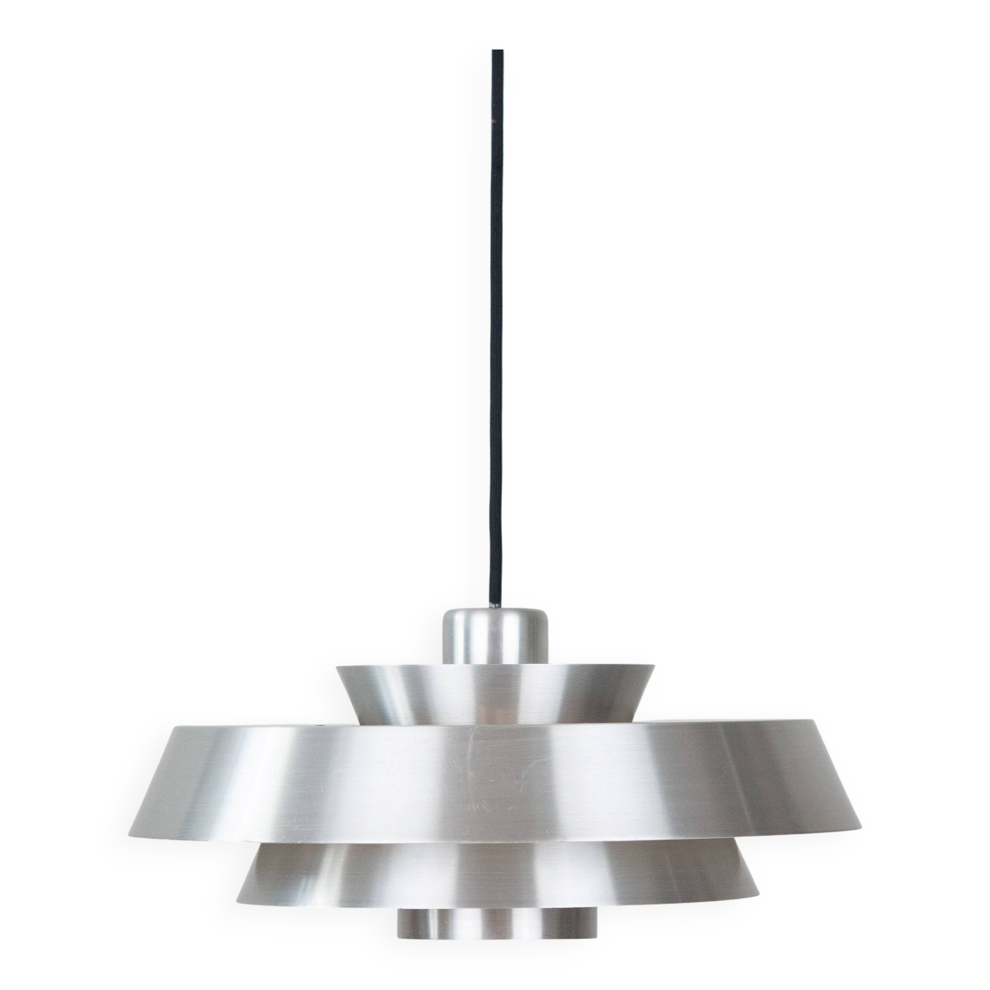 Danish vintage pendant lamp Nova by Jo Hammerborg, Fog og Morup, 1963