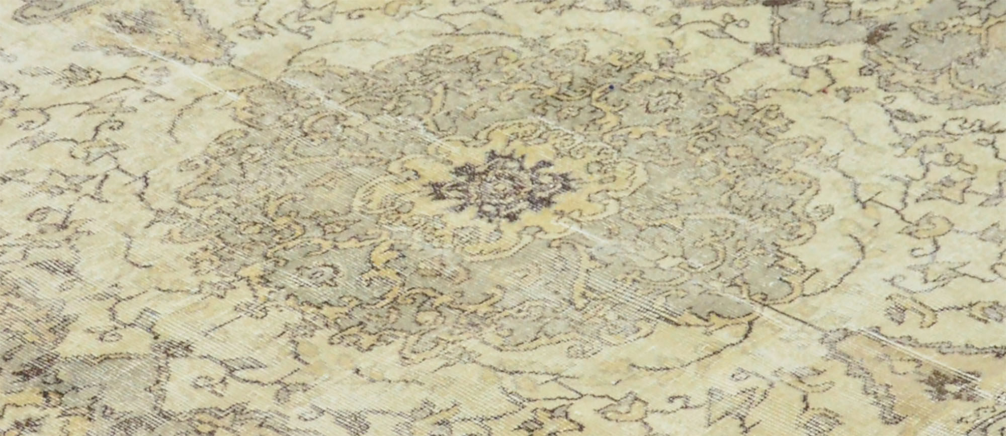 Anatolian handmade vintage rug 235 cm x 167 cm