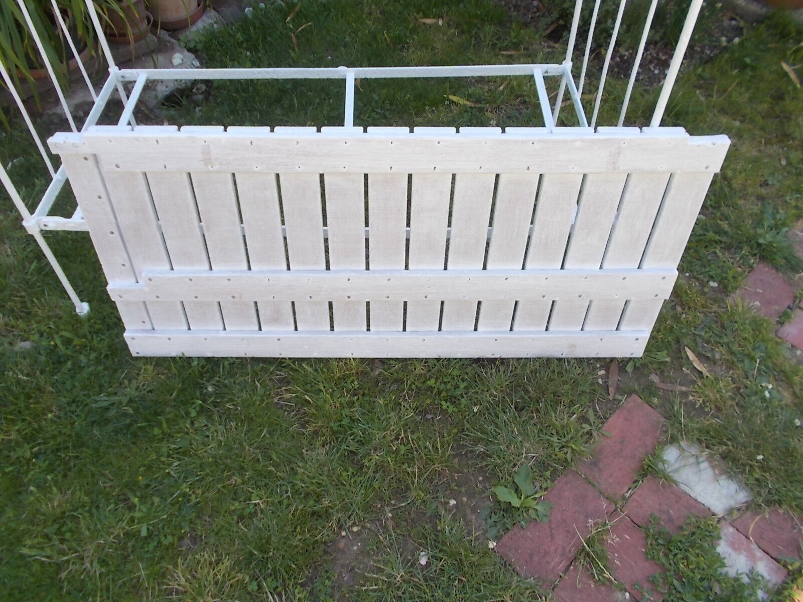 Banquette fer forgé