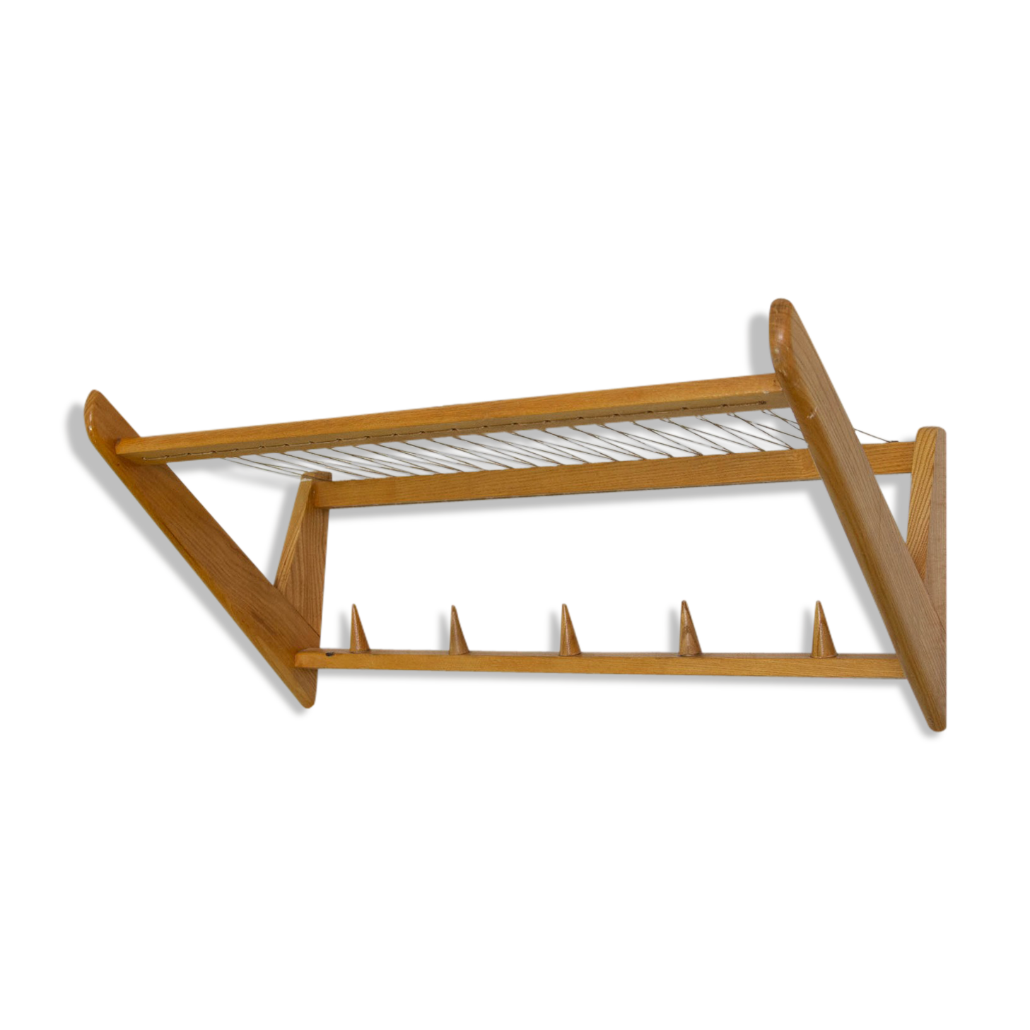 Mid century wall shelf by Krásná Jizba, Czechoslovakia, 1960´s