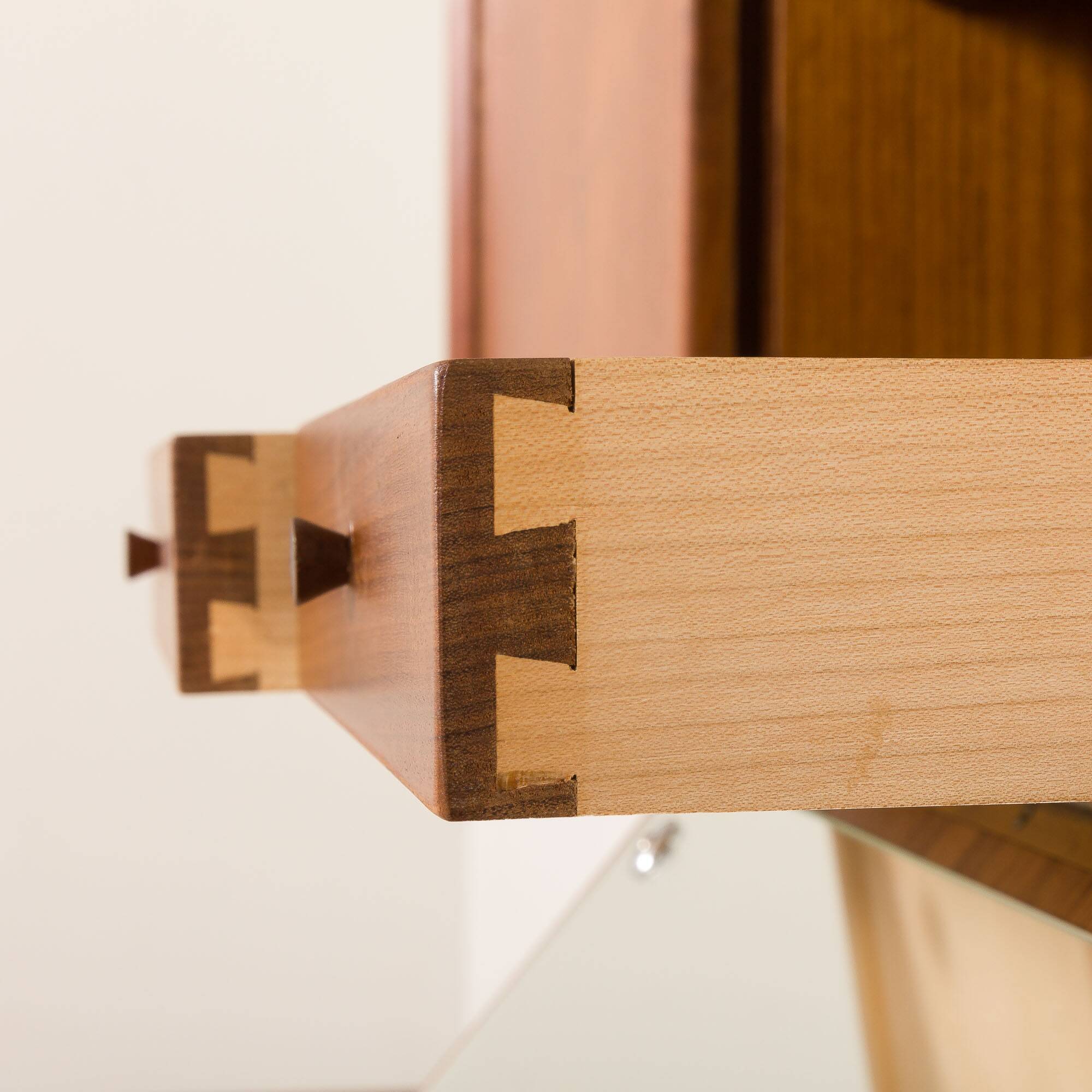 Danish teak secretire with hidden vanity attr. to Poul Volther, 1960s