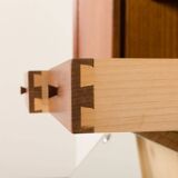 Danish teak secretire with hidden vanity attr. to Poul Volther, 1960s