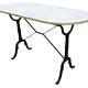Vintage bistro kitchen table