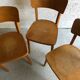 3 chaises bistrot Thonet